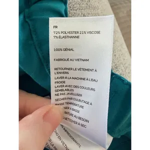 FIGS Teal Scrub Pants Drawstring Elastic Waist – Size L (34–39) Inseam 30 thumbnail 6