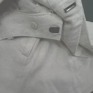 Zara Linen Blend Ecru High Rise Shorts M 8 GUC (SEE NOTE) thumbnail 12