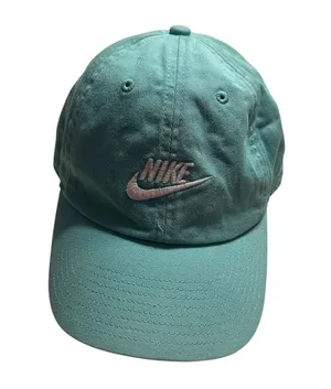 Nike 1 Size Baseball Cap Hat One-Size Adjustable Mint Green Athleisure Active thumbnail 1