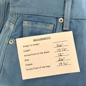 NWT!! 7 FOR ALL MANKIND Balloon Distressed Denim Jeans Tapered Blue Size 26 thumbnail 14