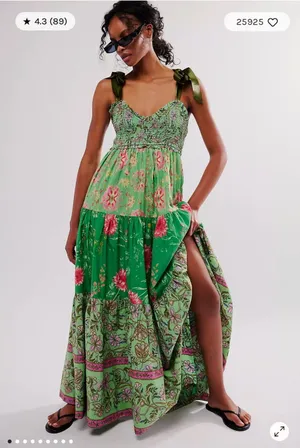 Free People Dress Maxi thumbnail 1
