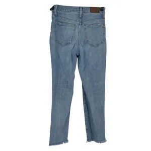 Madewell‎ The Perfect Vintage Jean Straight Size 25 Distressed Raw Hem Y2K 90s thumbnail 2