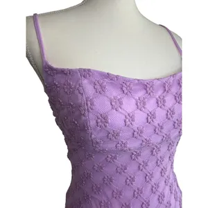 Bardot Adoni Mesh Midi Dress in Lilac Purple 6 New Womens Bodycon Stretch thumbnail 5