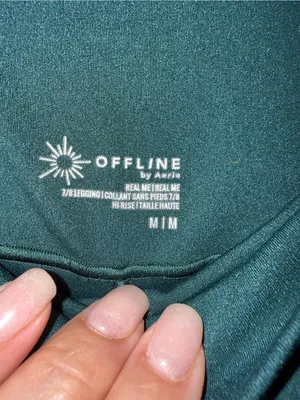 OFFLINE By Aerie Real Me High Waisted Crossover Legging M thumbnail 3