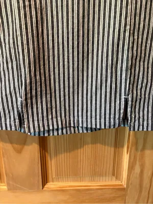 Hollister Ultra High Rise Striped Mini Skirt with Front Slits thumbnail 3