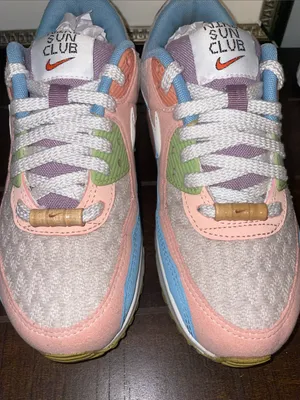 Nike Air Max 90 SE “Sun Club Multi” Women’s Sneakers Size 6 (DJ9997-100) thumbnail 2