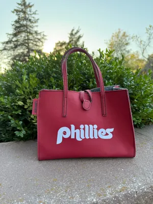Custom made Philadelphia Phillies Mini Red Matte Hand Bag thumbnail 8