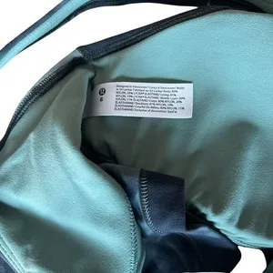Lululemon 6 Align Tank Top‎ Diamond Dye Tidewater Teal Graphite Grey Padded NWT thumbnail 12