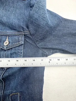 Tommy Hilfiger Dark Blue Denim‎ Button-Up Jacket thumbnail 7