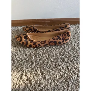 NWOT J. Mark Women's leopard print Pointed Toe Slip-On Flats‎ Size 10 thumbnail 4