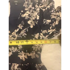 Lulu’s Womens Floral Print Wrap Mini Dress Small thumbnail 9
