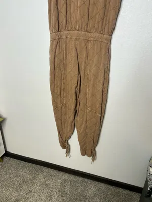 Free people x FP one Betty quilted coveralls jumpsuit thumbnail 9