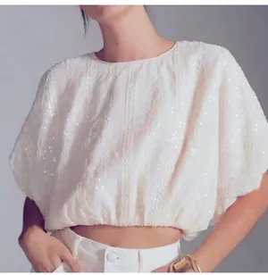 Endless Rose Sequin Crop Top thumbnail 1