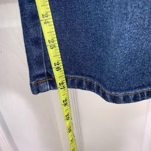 Bill Blass Jeans Womens 12 Blue High Rise Straight Leg‎ Stretch Denim BP0642 thumbnail 4