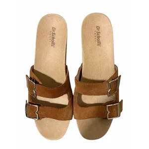 Dr.‎ Scholl's Original Vibe Clogs Suede Leather Honey Women's Size 9M thumbnail 5