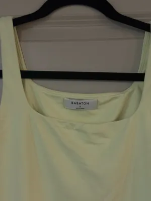 Aritzia Soft Green Original Contour Pursue Squareneck Bodysuit thumbnail 3
