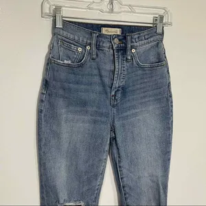 Madewell The Perfect Vintage Jean‎ High Rise In Parnell Wash K7549 thumbnail 4