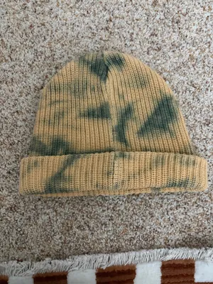 Yellow and Black Beanie thumbnail 3