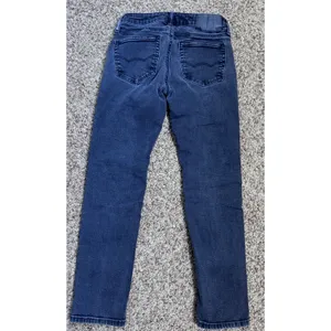 American Eagle Women's Jeans Size 26x28 dark wash black denim straight leg thumbnail 3