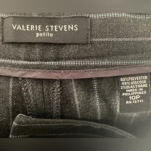 VALERIE‎ STEVENS petite Women Suit Pants thumbnail 4