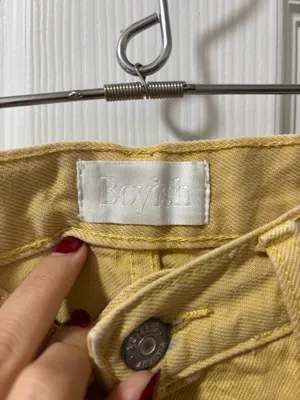 Boyish Denim Skirt Yellow thumbnail 2