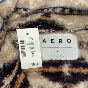 Aeropostale NWT M Aztec Southwestern 1/2 Zip Sherpa Pullover Sweatshirt Jacket thumbnail 4