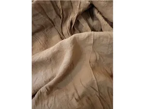 Wishlist Apparel Falling In Love Tie-Front Tiered Camel Maxi Dress Size S thumbnail 12