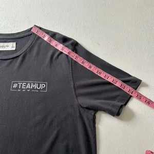 Abercrombie & Fitch #TEAMUP Graphic Tee | Soft Black Cotton T-Shirt | Size L thumbnail 7