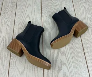 Marc Fisher Women's Modesty Block Heel Dress Booties 6.5M Black $149 thumbnail 3