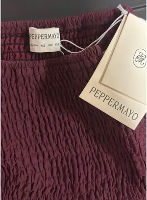Peppermayo Darlee Shirred Mini Skirt thumbnail 4
