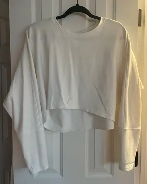 NWOT Lululemon Cropped Crewneck thumbnail 1