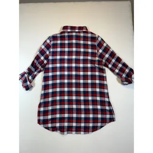 NFL New England Patriots Flannel Shirt Womens Large thumbnail 2