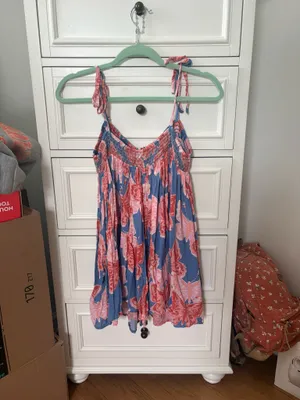 Free People Dress Floral Mini thumbnail 2