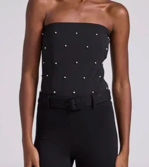 Generation Love - Women - Black Beck Pearl Bustier size XS thumbnail 1