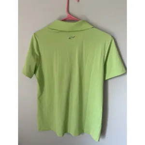 NWT Greg Norman Large Polo Shirt Womens Green Short Sleeve Stretch Golf Play Dry thumbnail 4
