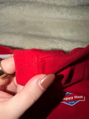Happy dad crewneck Red Size L thumbnail 5