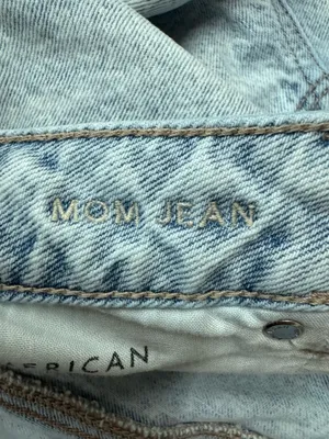 American Eagle Strigid Light Wash Mom Jeans Size 14 thumbnail 6