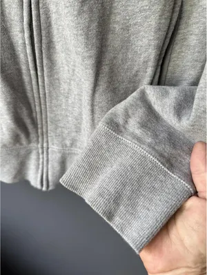 Life is Good Gray Zip-Up Hoodie with Front Print thumbnail 10