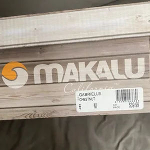 Makalu women's size 6 Gabrielle Chesnut textile/faux fur upper boots thumbnail 9
