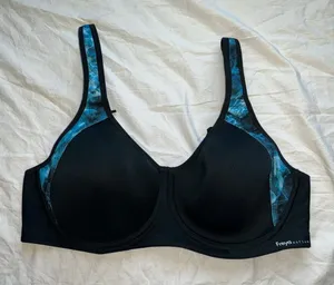 Sonic Underwire Sports Bra 36D Blue/Black thumbnail 1