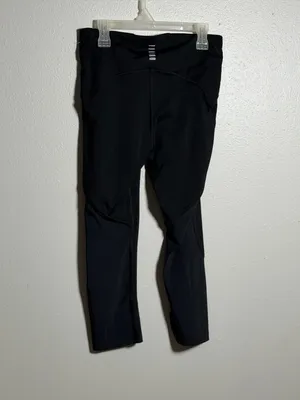 Under Armour‎ Women Yoga Capri Black Compression Athletic Leggings size M thumbnail 5