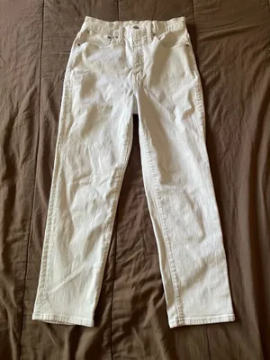 Madewell Pure White Vintage CanvasComfort Stretch white straight l thumbnail 4