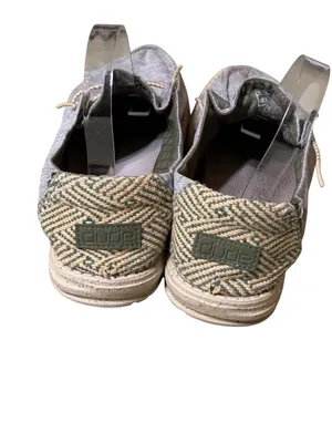 Hey Dude Wendy Chambray Woven Forest River Women's Size 10 Casual Slip On thumbnail 4
