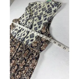 Umgee Sleeveless Floral Festival Mini Swing Dress‎ Size Small NWT thumbnail 5