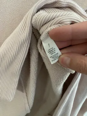 Aerie Long Sleeve Pullover S Light Pink thumbnail 4