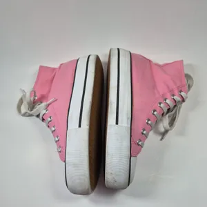 High Top Pink Women Shoes Size 7 Pink Girly College Thrashed thumbnail 3