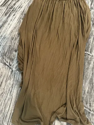 Elegant olive green Women's Skirt size XL thumbnail 3