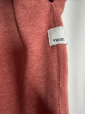Vuori Performance Jogger Pants Cinnamon Heather Womens Large VW303 Orange Rust thumbnail 3