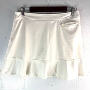 Slazenger M Athletic White Flared Golf Skort thumbnail 2