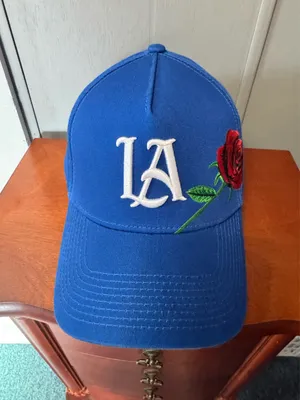 YoungLA SnapBack Hat Blue thumbnail 1